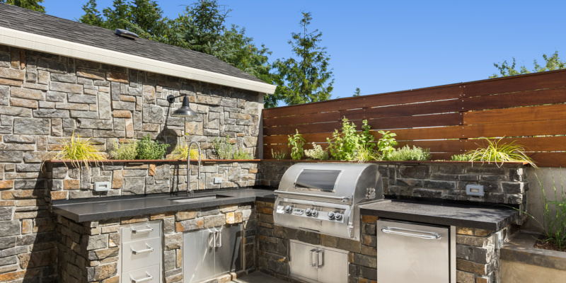 Outdoor kitchens are the perfect entertaining spaces 
